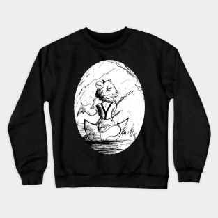 Ratty The river rat - Children's book inspired designs Crewneck Sweatshirt